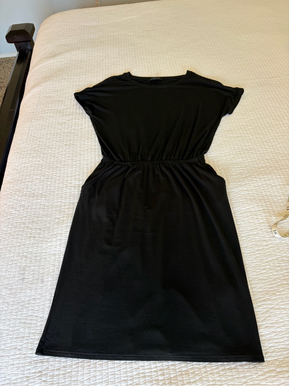 Banana Republic Black Dress with Elastic Waist